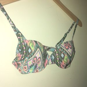 Xhilaration Pattern Swim top